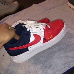 AF1 Lv8 University Red